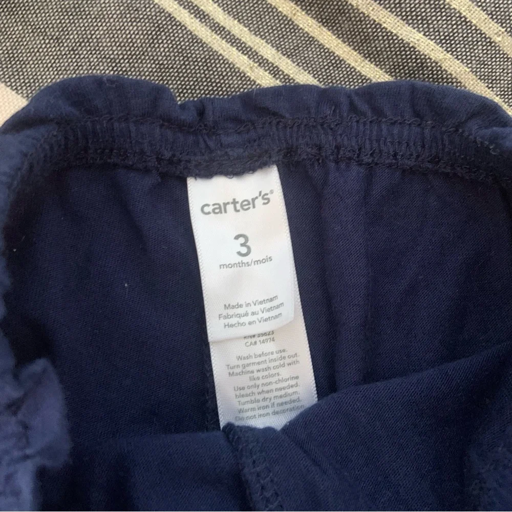 Carter’s Baby Girl Stretch Pants with Ruffle Trim